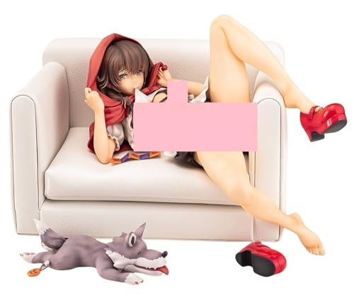 Ecchi Anime Figuren Hentai Figur Rotkäppchen Mädchen NSFW Figur Süße Mädchen Anime Girl Collection Figur 16,5 cm(Hardware) von NSFWFIGUCI