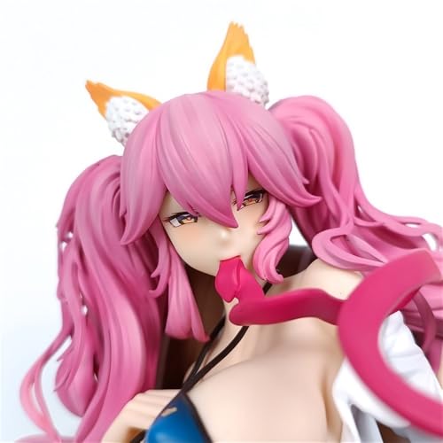 NSFWFIGUCI 1/4 Tamamo no Mae Ecchi Figur Hentai Figur nsfw Anime Girl Figur Niedliche Puppe Dekor Modell Cartoon Anime Girl Collection 14,5 cm/5,7 Zoll von NSFWFIGUCI