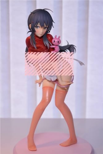 NSFWFIGUCI 24,9 cm (9,8 Zoll) Laundry-Girl 1/6 Anime-Figur ECCHI-Figur for Sammeln, Modellstatue, Spielzeug-Motto-Partyzubehör, Dessert-Dekorationen for Erwachsene, Geschenk-Thema-Puppe von NSFWFIGUCI