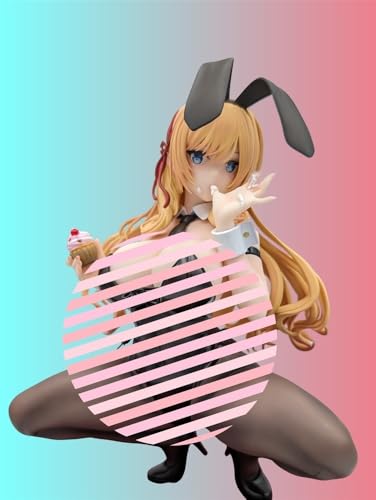 NSFWFIGUCI 7,1 Zoll Ecchi Figur Anime Bunny Gir Girl Figur, Waifu Figur, Hentaii Figur, Dekoration Ornamentsnime Collection Puppe Geschenk Modell Spielzeug von NSFWFIGUCI