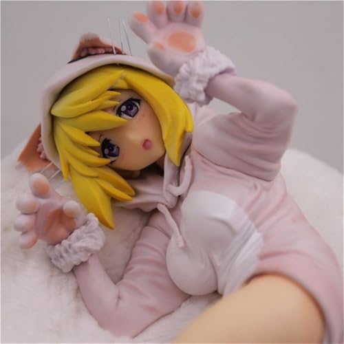 NSFWFIGUCI 8,3-Zoll-Anime-Figur ECCHI-Figur for Sammeln, Modellstatue, Spielzeug-Motto-Partyzubehör, Dessert-Dekorationen for Erwachsene, Geschenk-Thema-Puppe(Pink) von NSFWFIGUCI