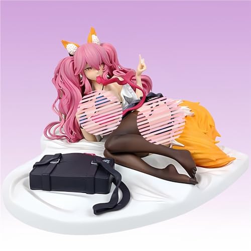 NSFWFIGUCI Anime-Figur ECCHI Figur 1/4 Tamamo no Mae Sammlermodell StatueSpielzeug-Motto-Partyzubehör Dessert-Dekorationen for Erwachsene Geschenk-Thema-Puppe 14,5 cm/5,7 Zoll von NSFWFIGUCI