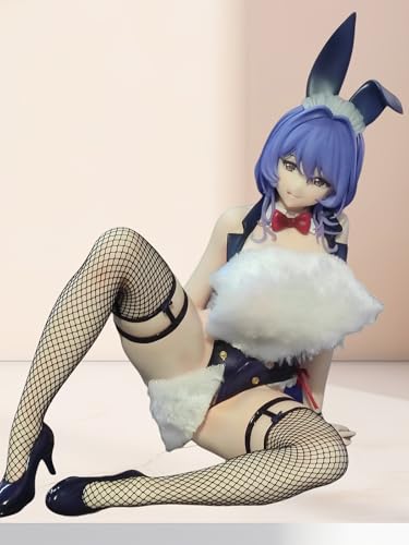 NSFWFIGUCI Bunny Girl 1/4Ecchi Figur Hentai Figur nsfw Anime Girl Figur Niedliche Puppe Dekor Modell Cartoon Anime Girl Collection 26 cm/10,2 Zoll von NSFWFIGUCI