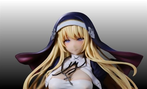 NSFWFIGUCI ECCHI-Figur Chalotte 1/6 Hentai-Figur Anime-Mädchen-Figur Süßes Puppendekor-Modell Cartoon-Anime-Mädchen-Sammlung 26 cm(Black) von NSFWFIGUCI