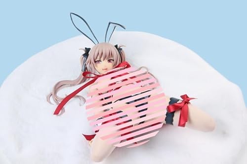 NSFWFIGUCI Ecchi Figur 1/4 Bunny Anime Girl Figur, Waifu Figur, Hentaii Figur, Dekoration Ornamentsnime Collection Puppe Geschenk Modell Spielzeug(Lilly-Hard Chest) von NSFWFIGUCI