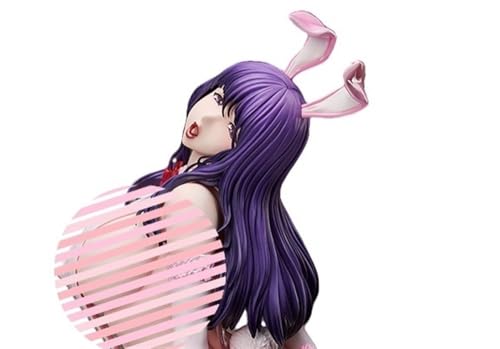 NSFWFIGUCI Ecchi-Figur 1/4 Bunny Girl Hentai-Figur Abnehmbare Kleidung nsfw Anime-Mädchen-Figur Süßes Puppendekor-Modell Cartoon Anime-Mädchen-Sammlung 29 cm(Hard Chest) von NSFWFIGUCI