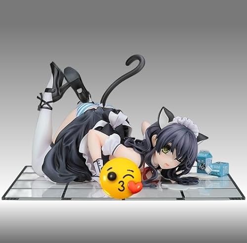 NSFWFIGUCI Ecchi Figure Hentai Figure nsfw Anime Girl Figure Cute Doll Decor Model Cartoon Anime Girl Collection 18cm/7.1in(Black) von NSFWFIGUCI