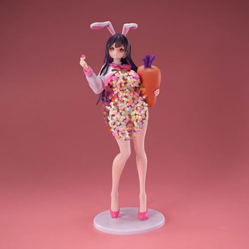 NSFWFIGUCI JK Bunny Girl Ecchi Figur Hentai Figur nsfw Anime Girl Figur Süße Puppe Dekor Modell Cartoon Anime Girl Sammlung 29cm/11,4in von NSFWFIGUCI