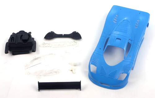 NSR 1320B Mosler MT900R Ultralight Body Kit Blue 14.6Gr von NSR