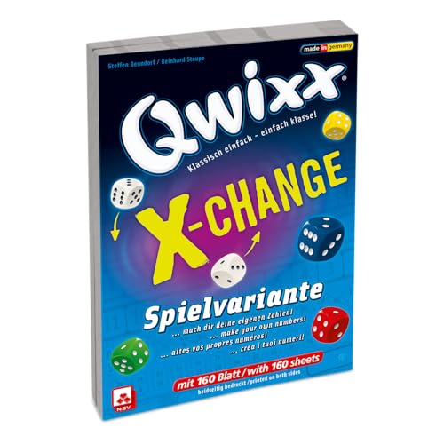 NSV - 5308 - QWIXX - X-Change - Zusatzblöcke, Yellow von NSV