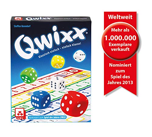 NSV - 4015 - Qwixx - nominiert zum Spiel des Jahres 2013 - Würfelspiel von NSV