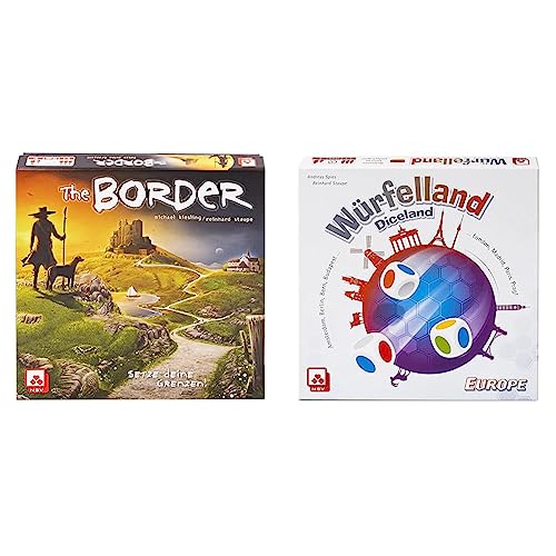 NSV - 4127 - The Border - Würfelspiel & - 4058 - WÜRFELLAND - International - Würfelspiel von NSV