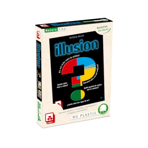 NSV - 5306 - Illusion - Natureline - plastikfreies & nachhaltiges Kartenspiel von NSV