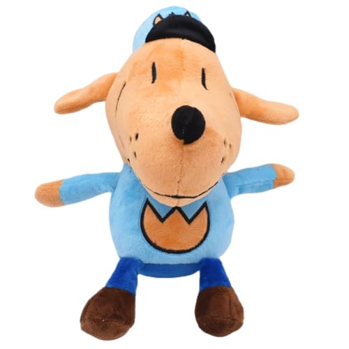 NTEVXZ Cartoon Hund Plüsch,Plüschtier der Dog Man Serie,Dog's Adventure Serie Plüschtiere,Plüschpuppe Kinder Erwachsene Geschenk von NTEVXZ