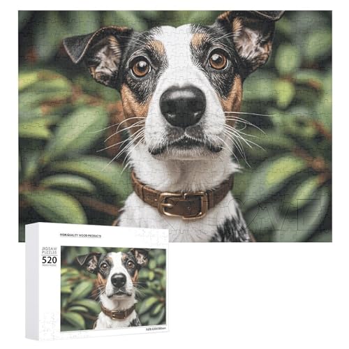 Puzzle für Erwachsene, Selfie-Hund, herausforderndes Spiel, Puzzle mit Buchstaben auf der Rückseite, personalisiertes Puzzle, perfekt für Spielabende, Heimdekoration, Geschenk von NTVOWPZO