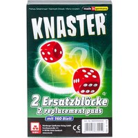 NSV 4083 KNASTER - ERSATZBLÖCKE (2er) von NÜRNBERGER SPIELKARTEN VERLAG