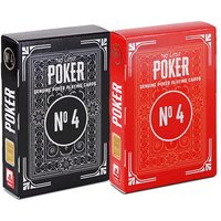 NSV 9001 POKERKARTEN No 4 - CLASSIC - IN DER FALTSCHACHTEL von NÜRNBERGER SPIELKARTEN VERLAG