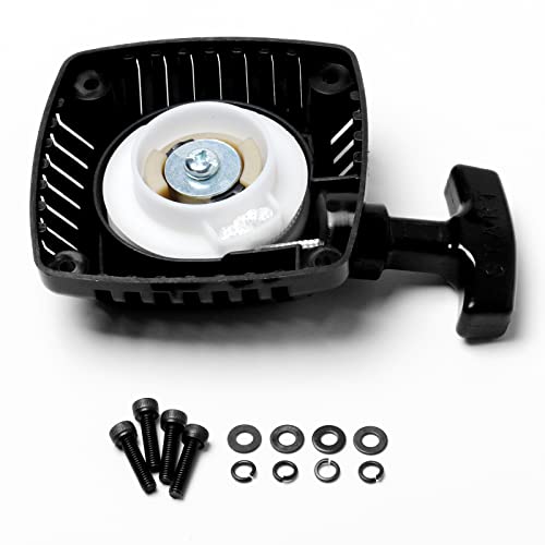 NUHFUFA Seilzugstarter Power Starter mit Schrauben für HPI 5B 5T ROVAN BAJA RC Auto KM Losi Montage 23 26 29CC 30CC Zubehör NUHFUFA Seilzugstarter Power Starter mit Schrauben für HPI 5B 5T ROVAN BAJA RC Auto KM Losi Montage 23 26 29CC 30CC Zubehör von NUHFUFA