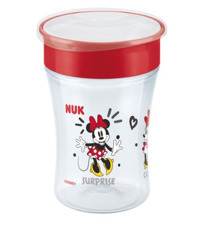NUK Disney Mickey Mouse Magic Cup 230ml mit Deckel rot/weiß NUK Disney Mickey Mouse Magic Cup 230ml mit Deckel rot/weiß von NUK