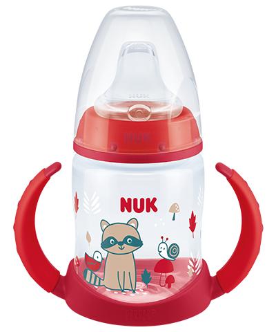 NUK First Choice Trinklernflasche 150ml mit Temperature Control rot von NUK