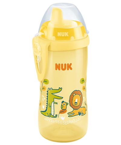 NUK Kiddy Cup 300ml mit Trinktülle gelb von NUK