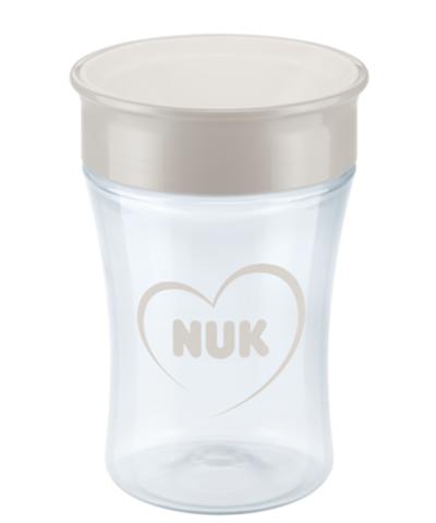 NUK Magic Cup 230ml mit Trinkrand und Deckel weiß von NUK