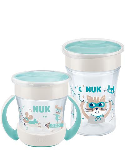 NUK Magic Duo Set türkis/grau von NUK