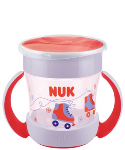 NUK Mini Magic Cup 160ml mit Trinkrand und Deckel rot von NUK