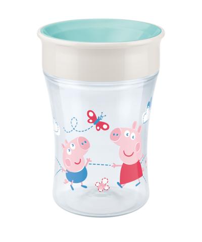 NUK Peppa Pig Magic Cup 230ml mit Trinkrand und Deckel von NUK