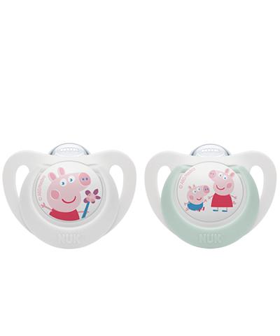 NUK Peppa Pig Star Silikon-Schnuller 0-6 Monate von NUK