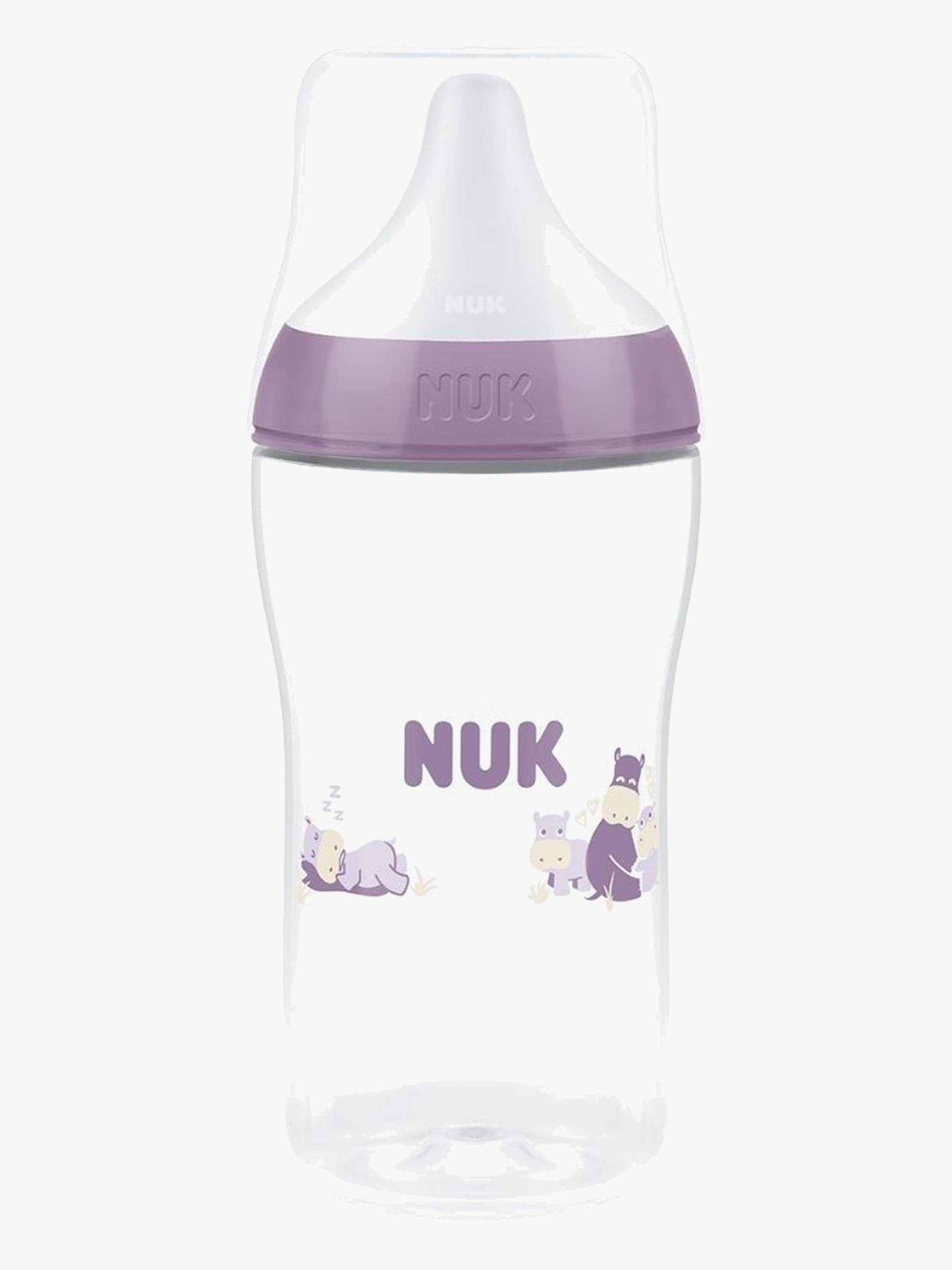 NUK Perfect Match Babyflasche 260 ml, Hippo NUK Perfect Match Babyflasche 260 ml, Hippo von NUK