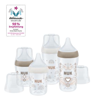 NUK Perfect Match Multipack 4er Flaschen-Set von NUK