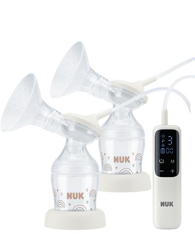 NUK Soft & Easy elektrische Doppelmilch-Milchpumpe von NUK