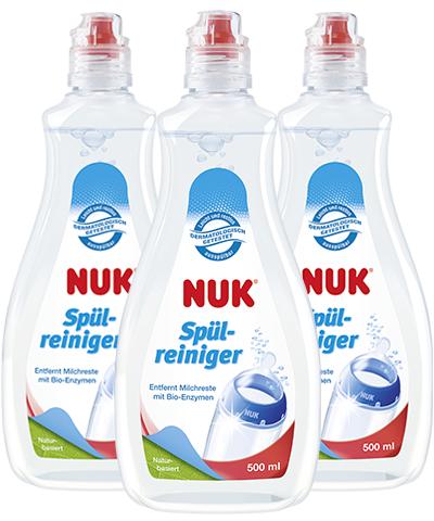 NUK Spülreiniger 500ml 3er Vorteilspack (8,99€/l) von NUK