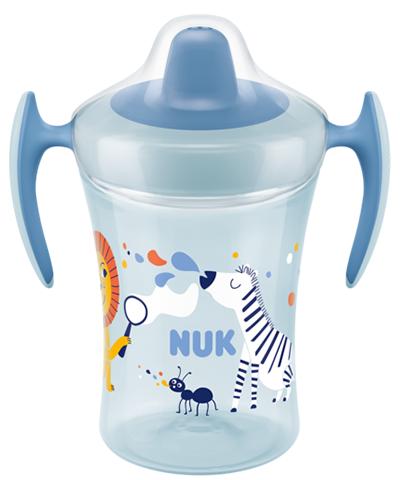 NUK Trainer Cup 230ml mit Trinktülle blau/türkis von NUK