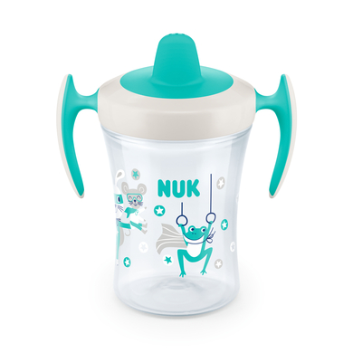 NUK Trainer Cup 230ml weiche Trinktülle, auslaufsicher ab 6 Monaten petrol von NUK