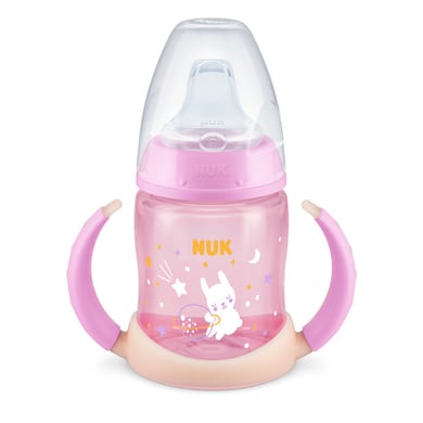 NUK Trinklernflasche First Choice Night, pink 150ml von NUK