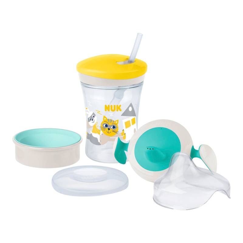 Nuk 5-tlg. Trinklernset Action Cup, 230ml von NUK