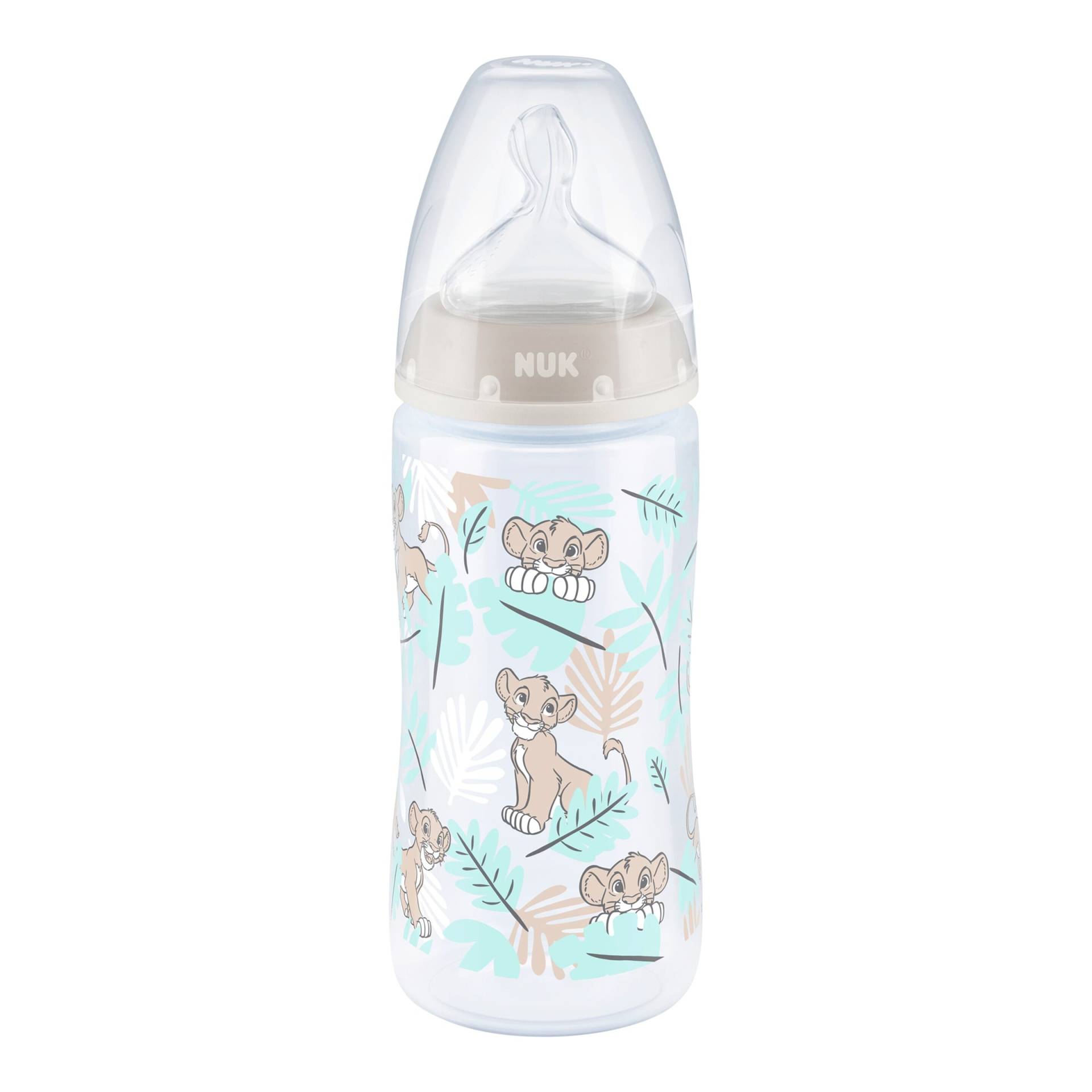 Nuk Disney Baby Babyflasche First Choice Plus, Anti-Kolik-Weithals, 300 ml, 6-18M von NUK