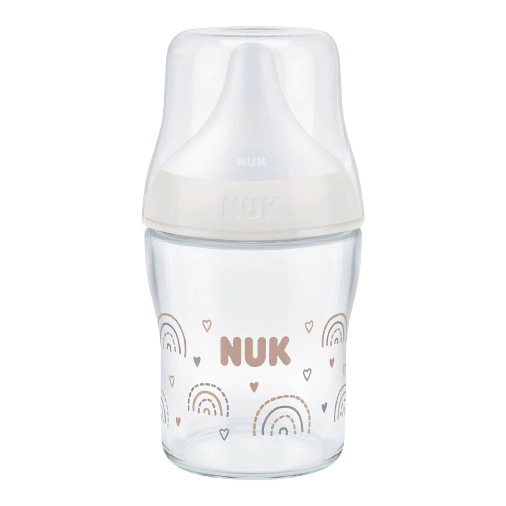 Nuk Babyflasche Perfect Match aus Glas, 120ml Nuk Babyflasche Perfect Match aus Glas, 120ml von NUK