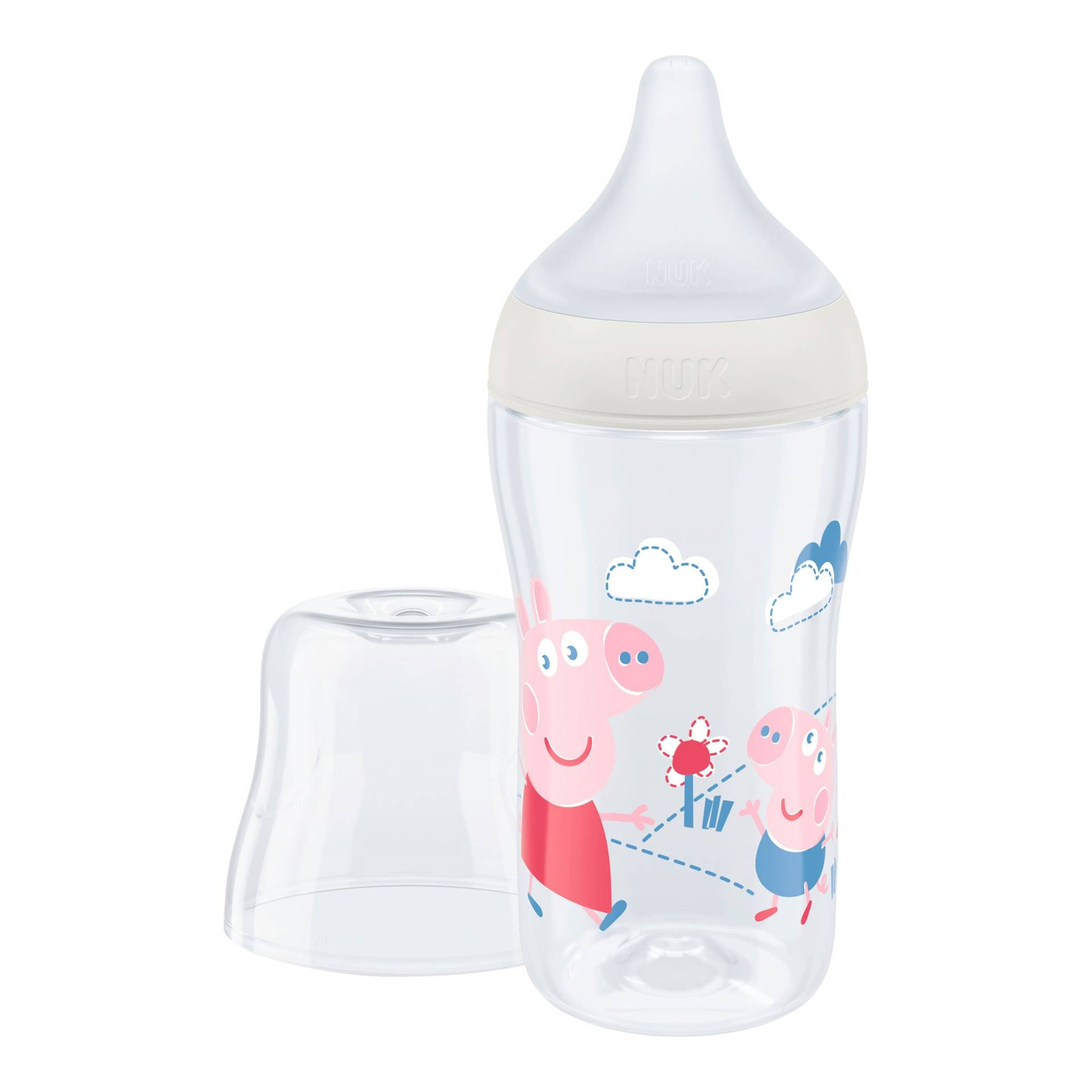 Nuk Peppa Pig Babyflasche Perfect Match, 260ml, ab 3M von NUK