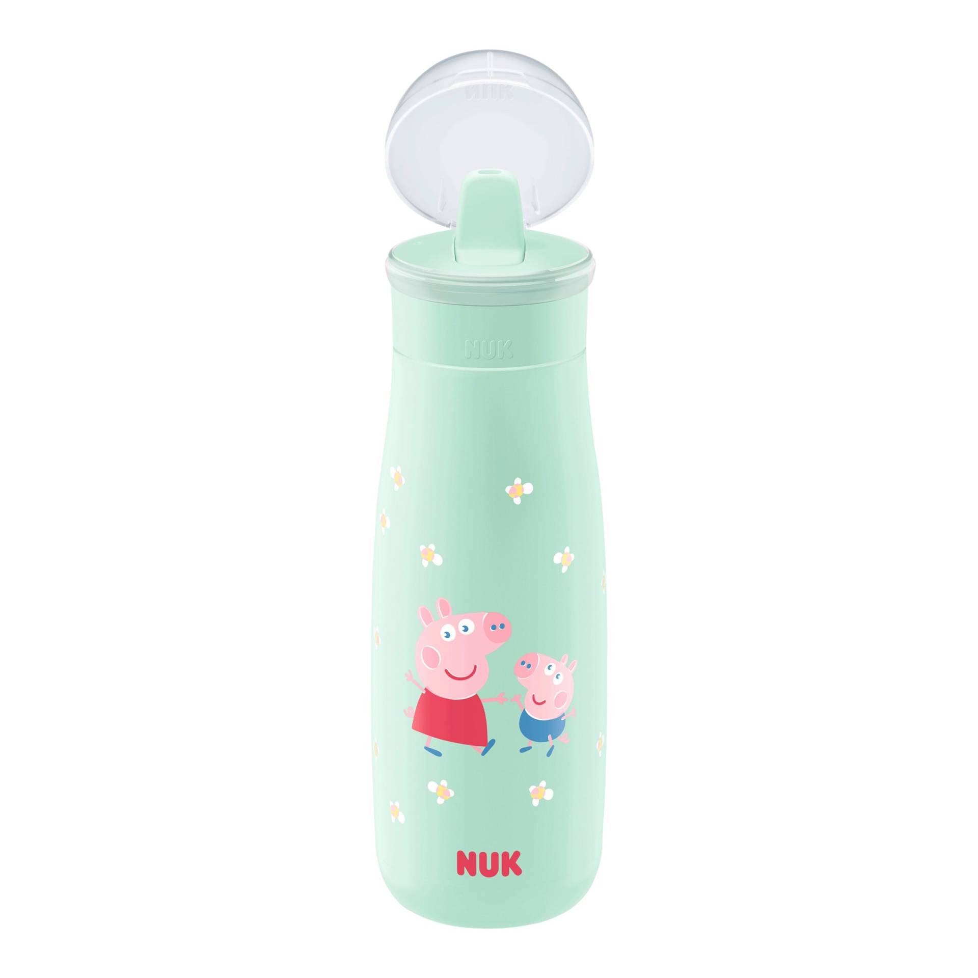 Nuk Peppa Pig Trinkflasche Mini Me Flip, 450ml von NUK