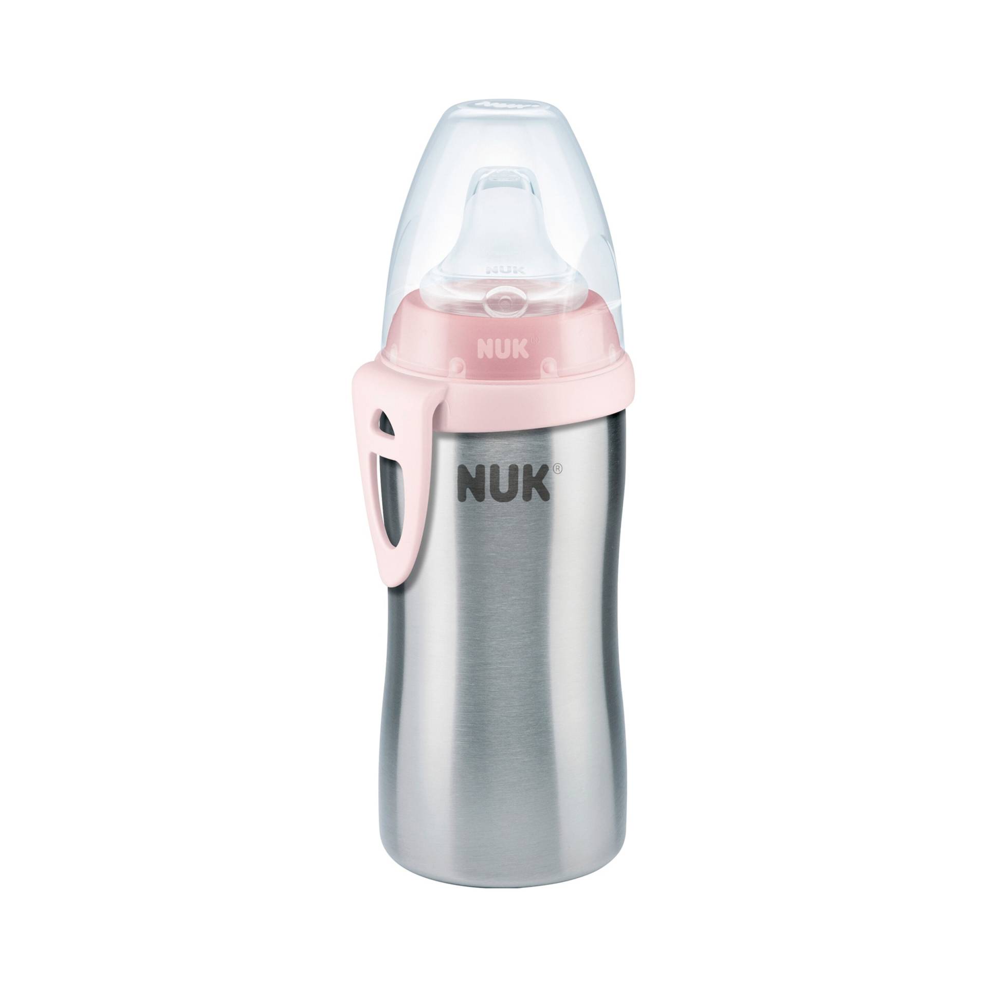 Nuk Trinkflasche Active Cup Edelstahl 215 ml von NUK