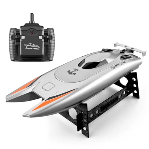 NULA 30 Km/h RC Rennboot für Erwachsene, Ferngesteuertes Boot Schnellboot mit Doppelmotor, 2,4 GHz,Hochgeschwindigkeits Wasserdichtem Rumpf 25 Minuten Akkulaufzeit 32 cm RTR NULA 30 Km/h RC Rennboot für Erwachsene, Ferngesteuertes Boot Schnellboot mit Doppelmotor, 2,4 GHz,Hochgeschwindigkeits Wasserdichtem Rumpf 25 Minuten Akkulaufzeit 32 cm RTR von NULA
