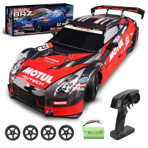 NULA Drift RC Auto1:16 für Erwachsene, 4WD Top Speed 30 Km/h Hochgeschwindigkeits-2,4-G-Ferngesteuertes Auto Modell mit LED-Licht Elektrische Rennwagen- Rot NULA Drift RC Auto1:16 für Erwachsene, 4WD Top Speed 30 Km/h Hochgeschwindigkeits-2,4-G-Ferngesteuertes Auto Modell mit LED-Licht Elektrische Rennwagen- Rot von NULA