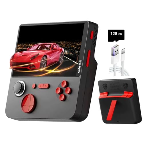 NULA E5 Retro Handheld Spielkonsole mit 20.000 Spielen/128G TF-Karte Linux System Support 13 Simulatoren 5-Zoll-IPS-HD-Bildschirm Tragbare Pocket Arcade Videospielkonsole NULA E5 Retro Handheld Spielkonsole mit 20.000 Spielen/128G TF-Karte Linux System Support 13 Simulatoren 5-Zoll-IPS-HD-Bildschirm Tragbare Pocket Arcade Videospielkonsole von NULA