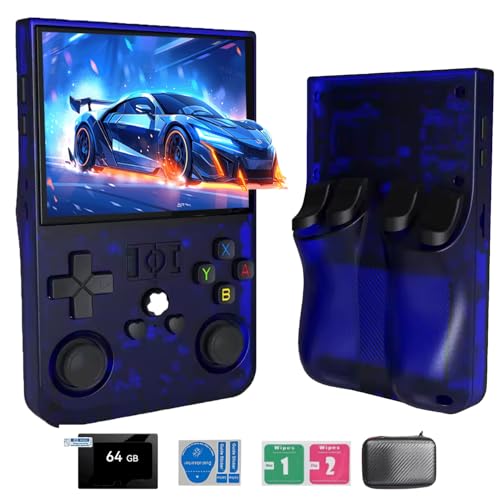 NULA 𝗡𝗲𝘄 R36S RPO Retro Handheld Spielekonsole,mit 18.000 + Spielen / 64G-TF-Karte, 3,5-Zoll-Linux-Tragbar Arcade Spiel, Retro Emulator Videoplayer, Unterstützt 5G WiFi Bluetooth NULA 𝗡𝗲𝘄 R36S RPO Retro Handheld Spielekonsole,mit 18.000 + Spielen / 64G-TF-Karte, 3,5-Zoll-Linux-Tragbar Arcade Spiel, Retro Emulator Videoplayer, Unterstützt 5G WiFi Bluetooth von NULA
