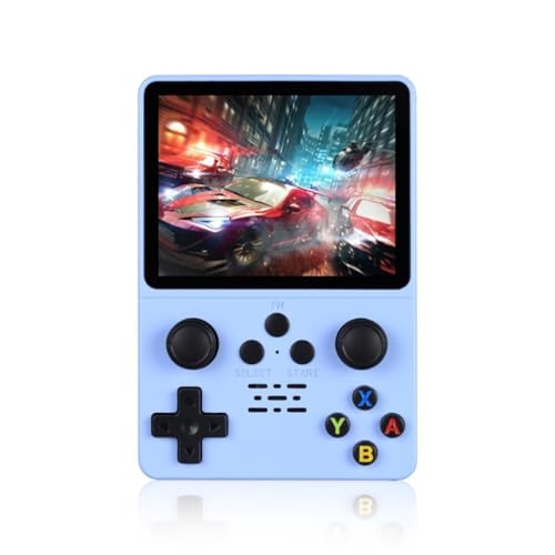 NULA R35S Retro Handheld Spielkonsole, mit 20+ Emulators & 16G+128G Karte 20000+ Klassische Spiele, 3.5inch IPS Bildschirm Pocket Games Konsole Handheld Emulator, 3500mAh 7+Stunden Akku von NULA