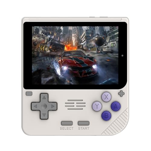 NULA V10 Retro Handheld Spielkonsole, 3,5-Zoll-IPS-Bildschirm Tasche Spielekonsole Handheld-Emulator, Open-Source-Linux-System für Spieleliebhaber, 3000mAh 8 Stunden Akku - Keine Spiele von NULA