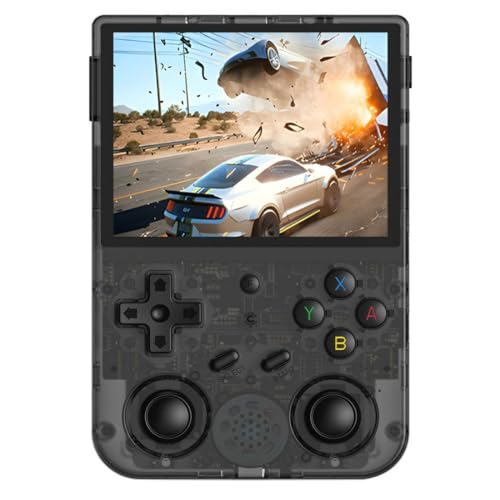 RG353V Retro Handheld Spielekonsole 16G+128G mit 25000 Spielen, 3,5-Zoll-IPS-Bildschirm, Linux/Android11-System, Retro-Arcade-Handheld-Emulator-Videoplayer, Support WiFi von NULA